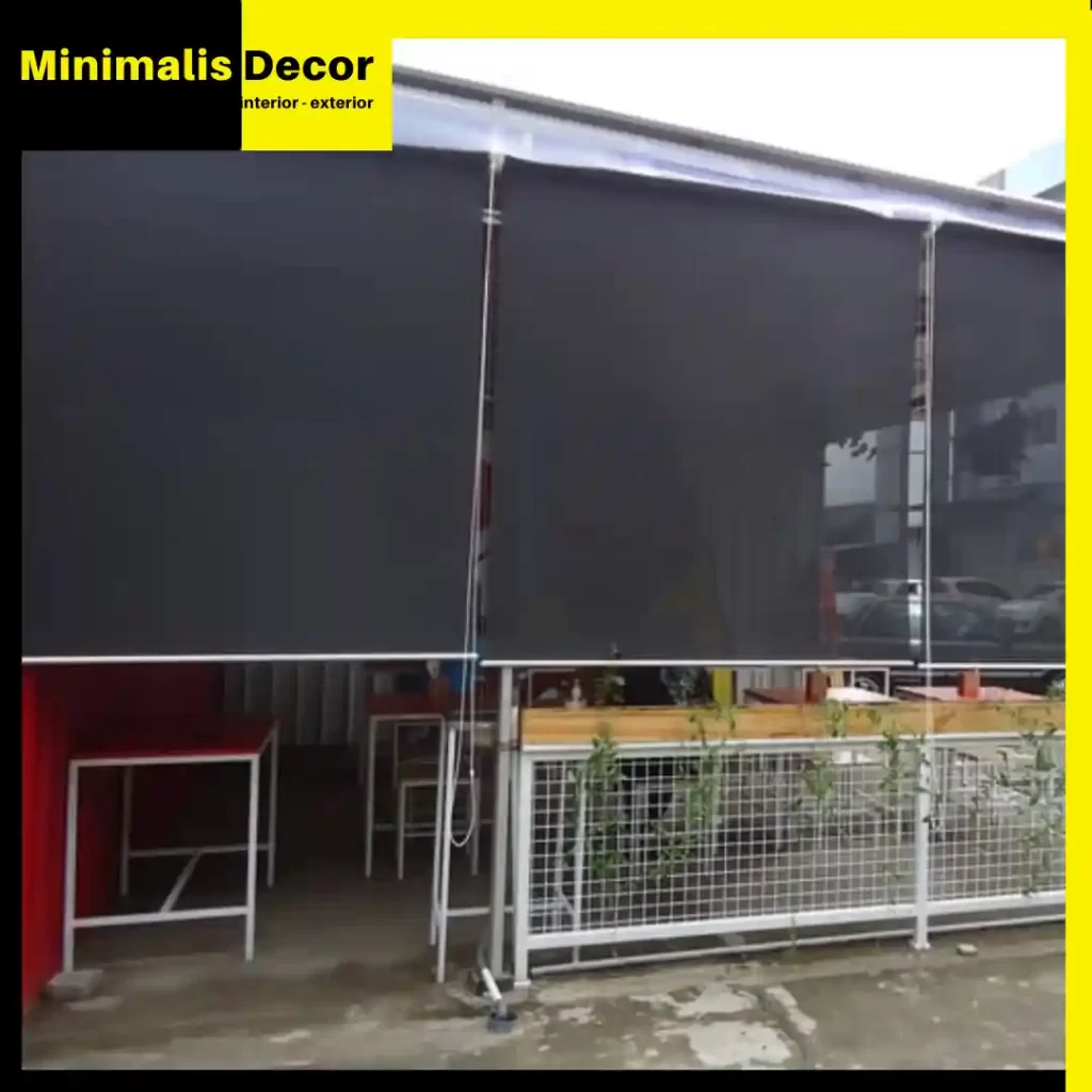 tirai outdoor solusinya
